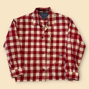Vintage 90’s Tommy Hilifiger Picnic Blanket Jacket